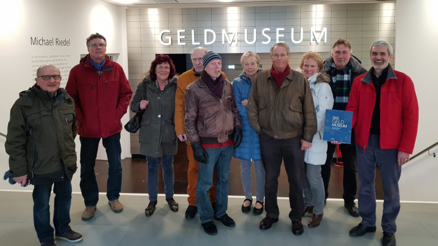 Im Geldmuseum in Frankfurt 